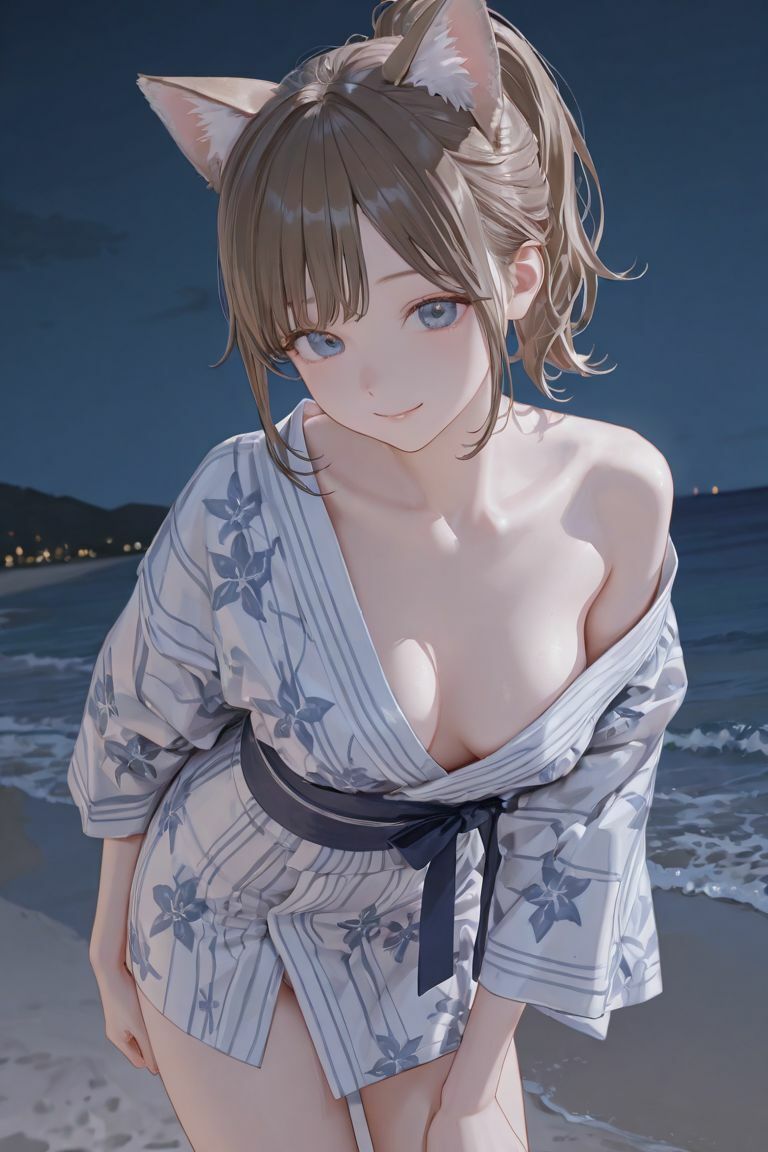 猫耳娘と夏の思い出 サンプル7ページ目