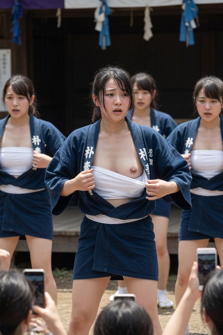 ダンス中におっぱいポロリ ハプニング画像集 サンプル4ページ目