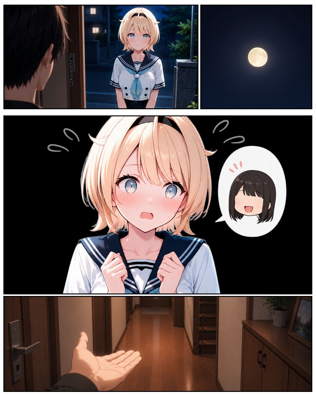 騙された風〇が中出しされて妊娠した話 サンプル1ページ目