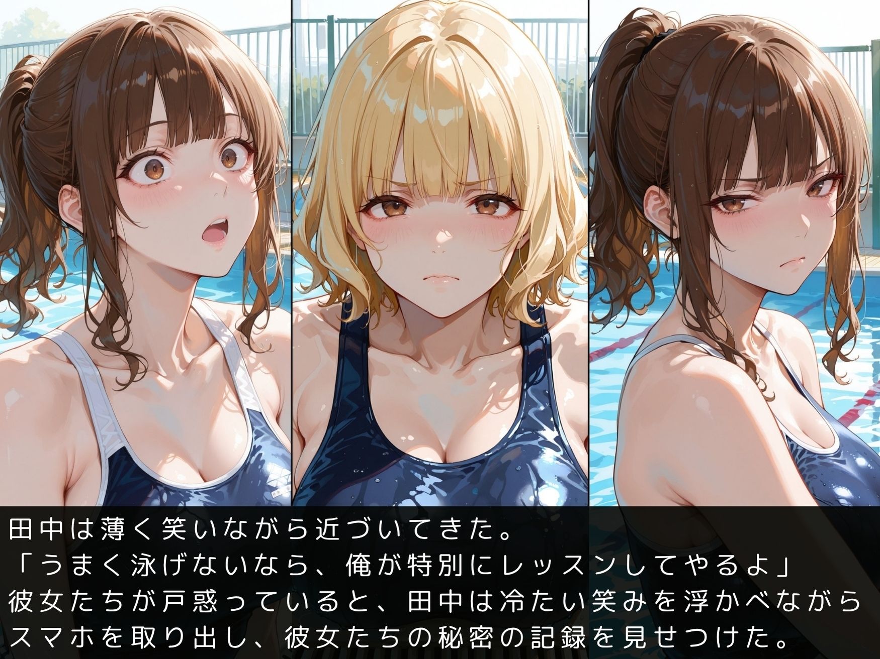 放課後の性指導〜禁断の記録〜プール編 Vol.2 サンプル5ページ目