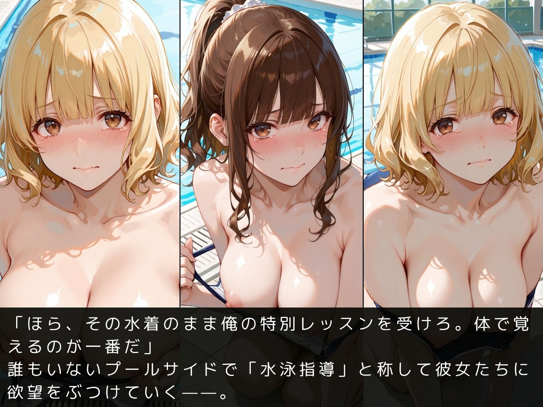 放課後の性指導〜禁断の記録〜プール編 Vol.2 サンプル6ページ目