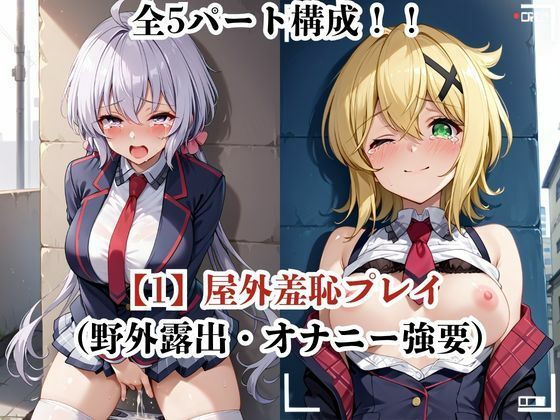 肉玩具認定証発行！！街の性処理係堕ち。―快楽と恥辱の記録―雪●クリス＆暁●歌編 サンプル3ページ目