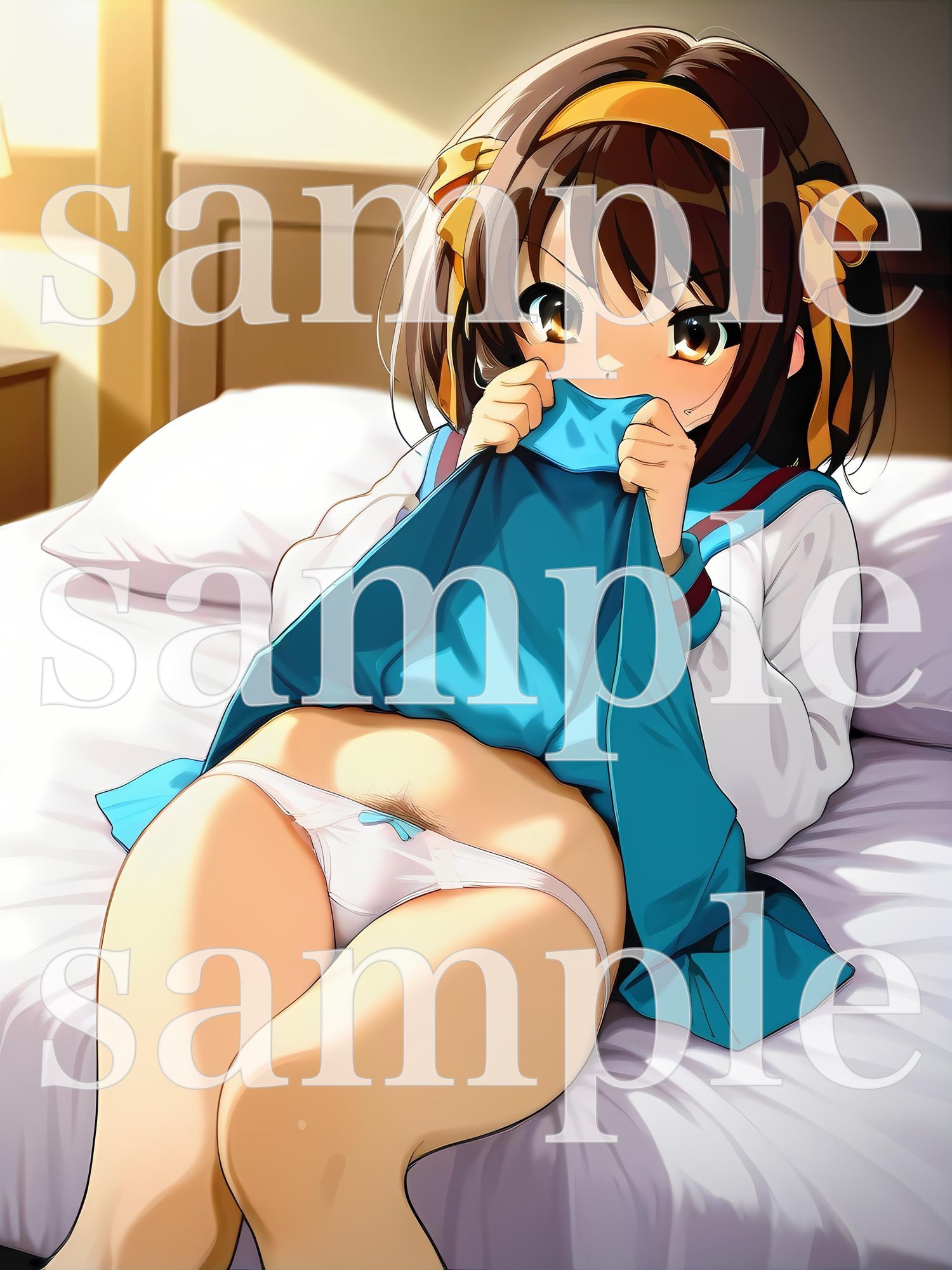秘密のチラ見せアルバイト〜パンツを見せてもらったら陰毛まで見えちゃいました〜涼〇ハ〇ヒ編 サンプル3ページ目