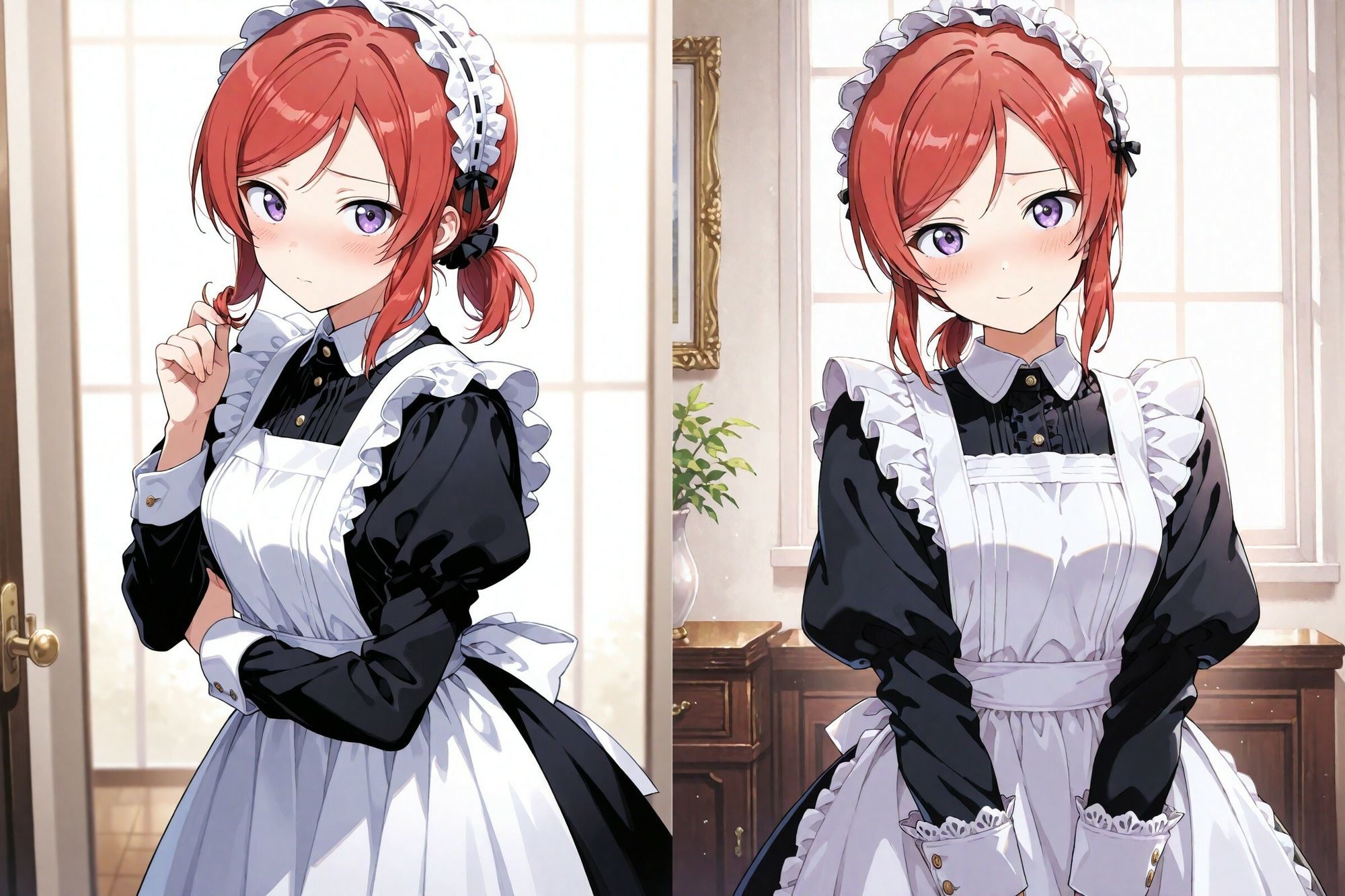 まきとえっち  メイド編 サンプル1ページ目
