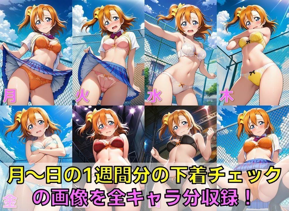 スクールアイドル下着チェックV4.5【○’s編】 サンプル3ページ目