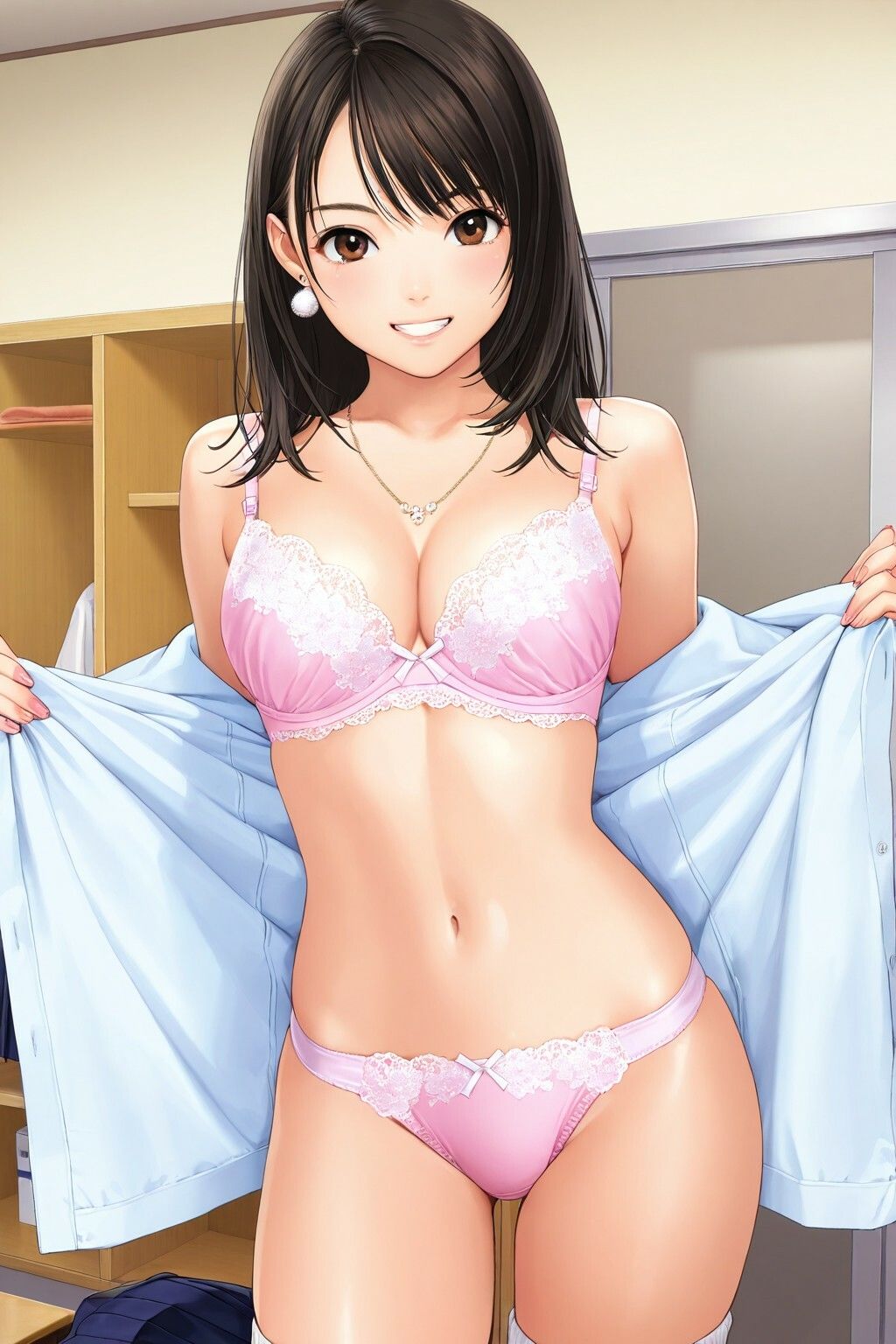 潜入女子更衣室  JK生着替え中 Vol.5 サンプル1ページ目