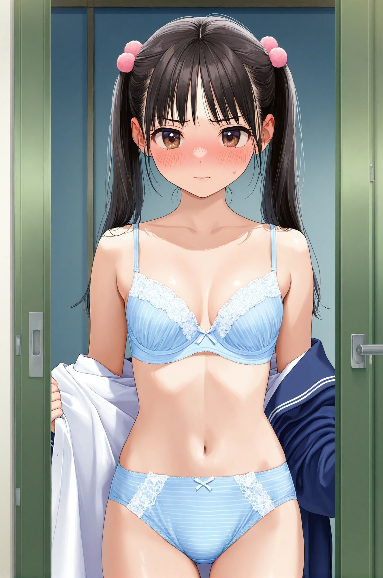 潜入女子更衣室  JK生着替え中 Vol.5 サンプル5ページ目