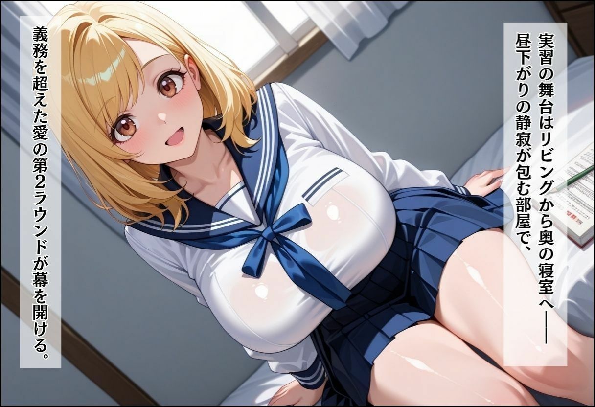 性実習プログラムーセックスが義務教育になった話〜〜清楚先輩とツンデレ同級生編〜 サンプル8ページ目