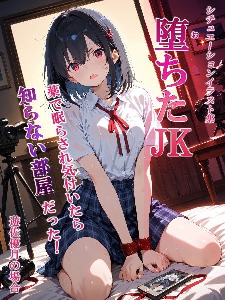 堕ちたJK 〜薬で眠らされ気付いたら知らない部屋だった！ 遊佐優月の場合〜 サンプル2ページ目