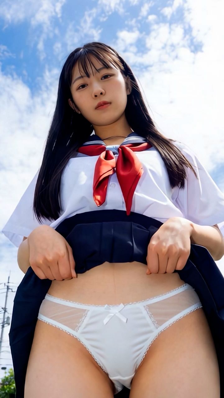 【微エロ動画14】制服、下着、水着、コスプレ、パンチラ、胸チラ、AIリアル サンプル8ページ目
