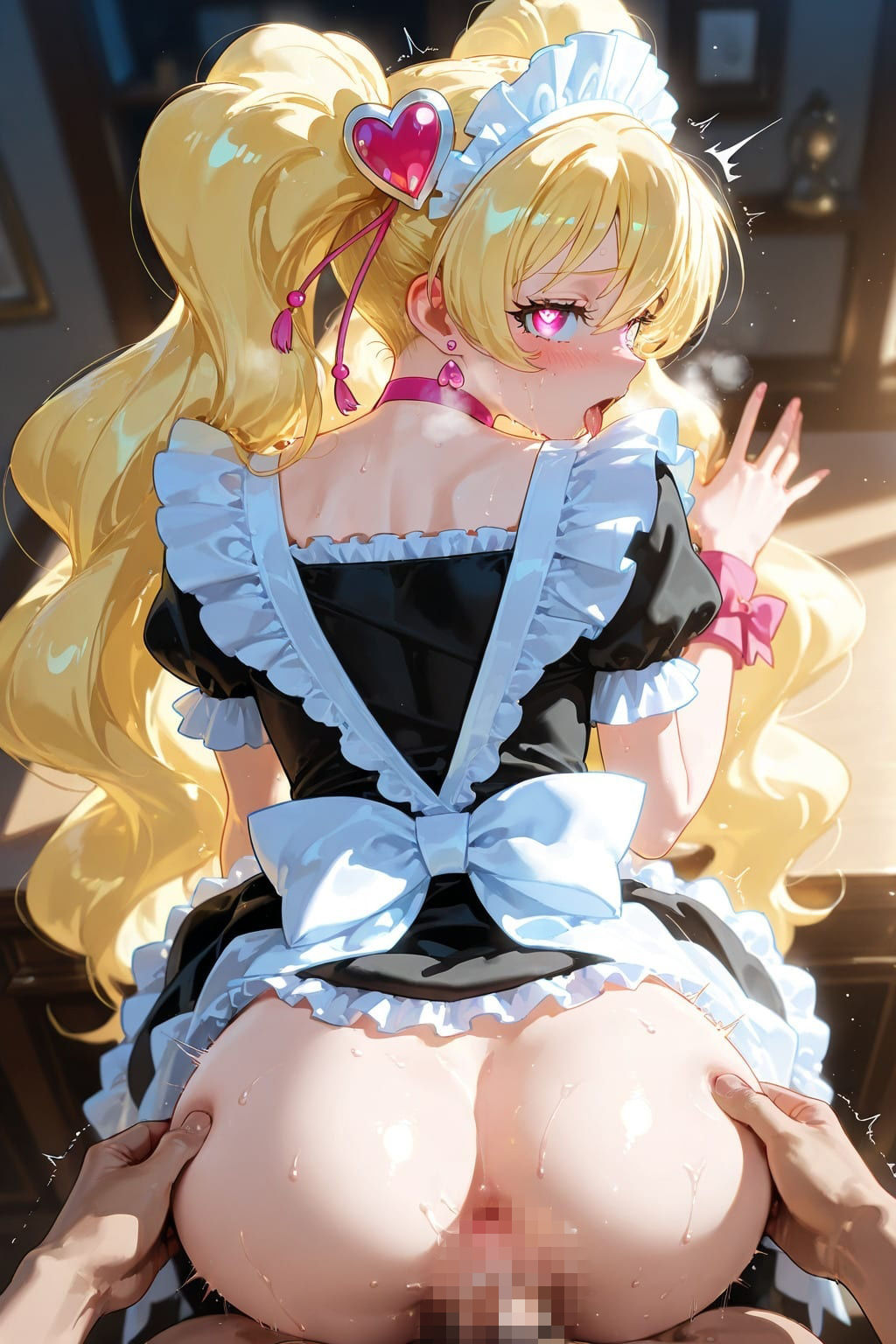 コスプレナイト 〜ネコミミ＆メイドと家で海辺で〜 プ〇キュア 2 サンプル8ページ目