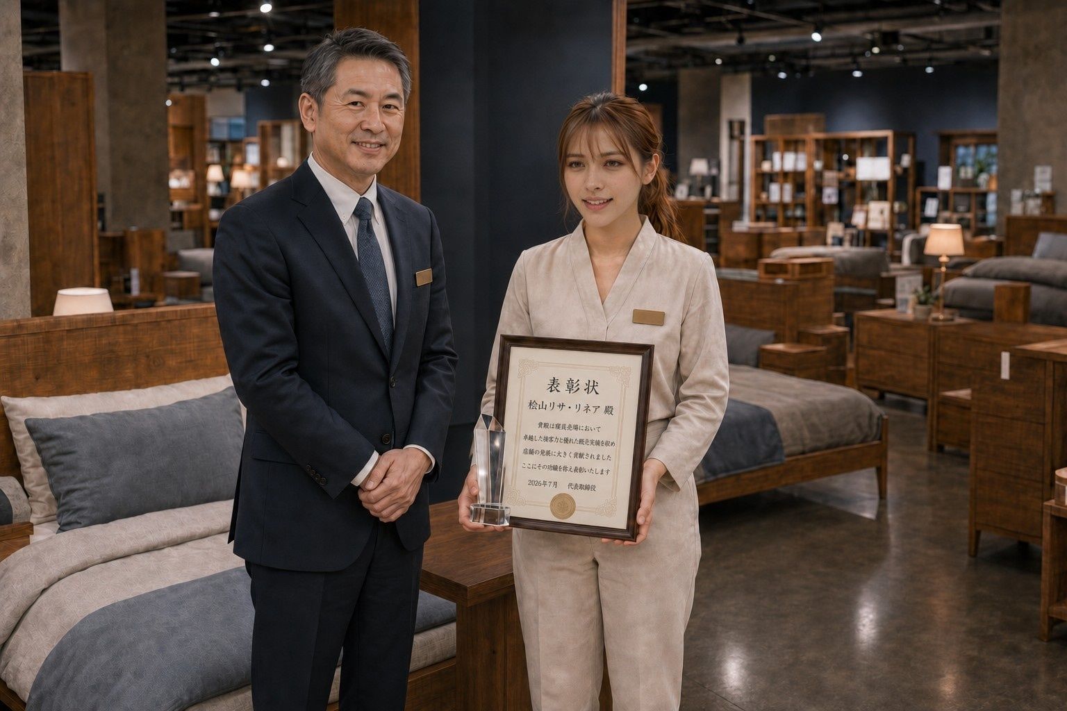 北欧家具店の若きエース・桧山リサ ―逆ギレ催●男に「展示品」にされた女― サンプル2ページ目