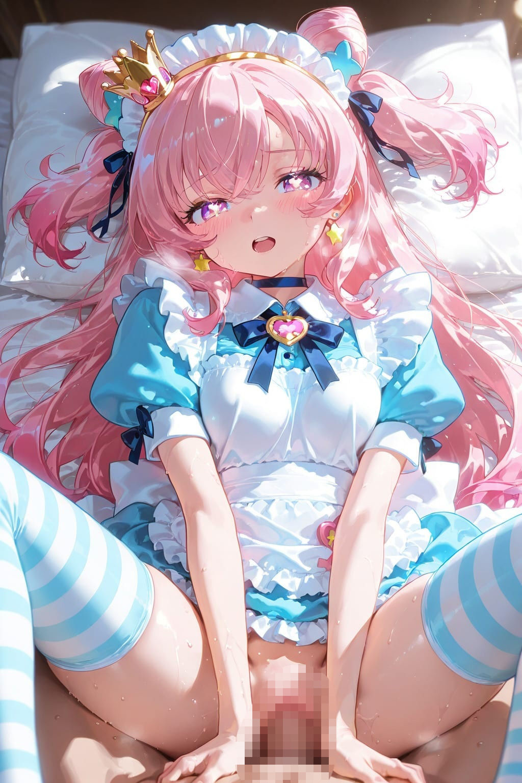 コスプレナイト 〜ネコミミ＆メイドと家で海辺で〜 プ〇キュア 5 サンプル4ページ目