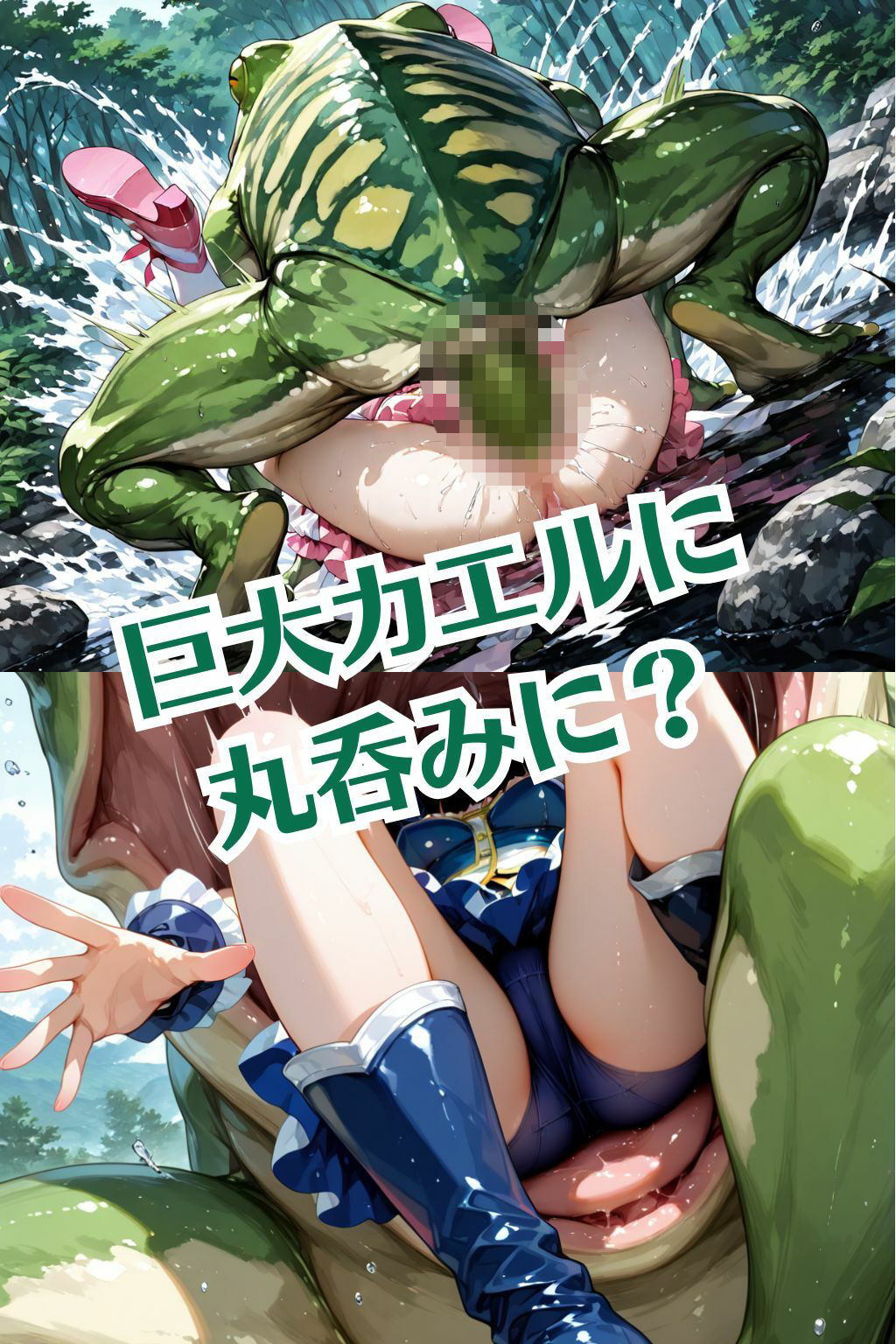 魔法戦士えりな＆せりか vol.4 ゾンビとゴブリンの餌食 編 サンプル5ページ目