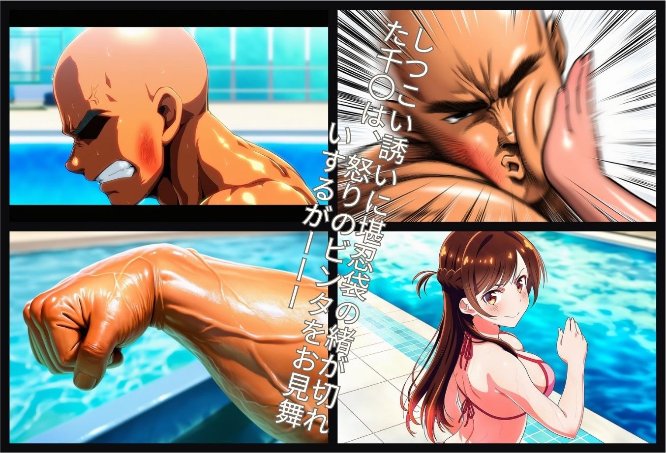 ナンパ  逆恨み 〜強気なS級美少女JD、逆恨みナンパ男に復讐される〜 サンプル3ページ目