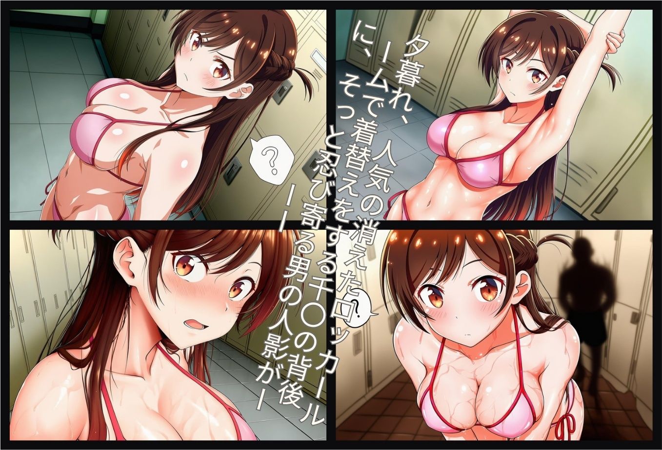 ナンパ  逆恨み 〜強気なS級美少女JD、逆恨みナンパ男に復讐される〜 サンプル4ページ目