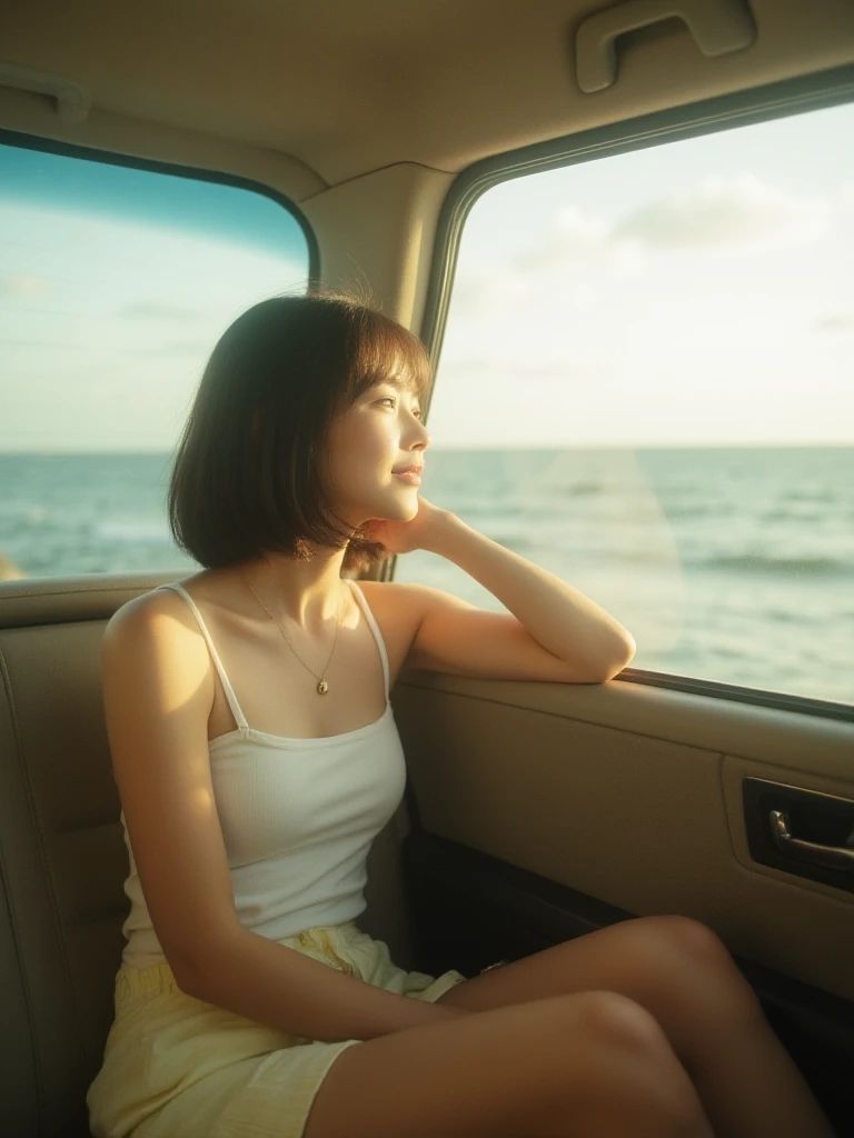 AI美女写真集 真夏の思い出 サンプル1ページ目