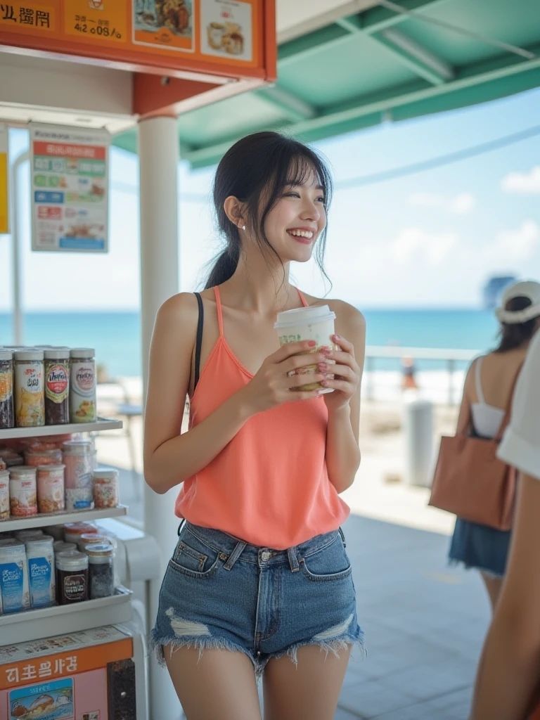 AI美女写真集 真夏の思い出 サンプル3ページ目
