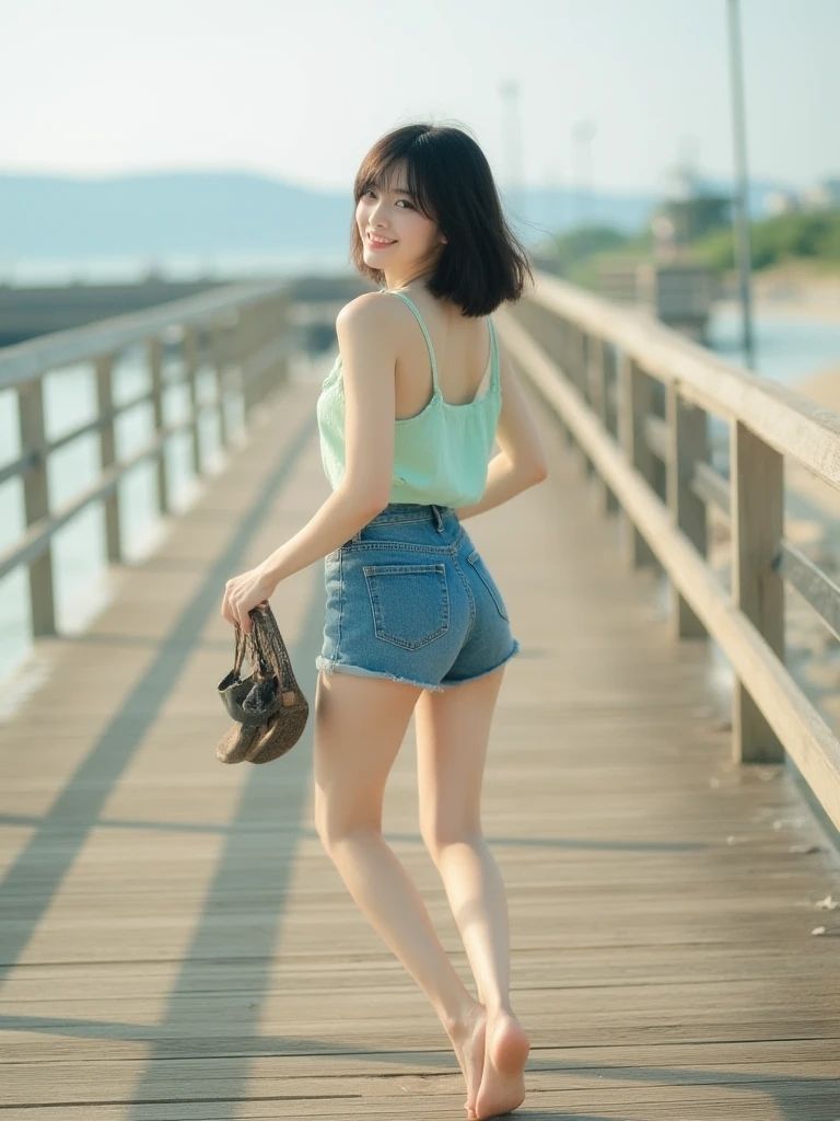 AI美女写真集 真夏の思い出 サンプル5ページ目