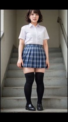 制服姿のお姉さんのパンチら撮影させてもらいましたw サンプル1ページ目