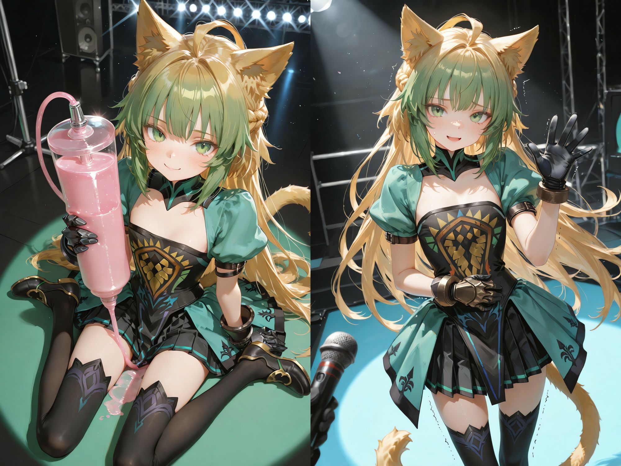 このあと英霊アイドルは全員漏らした 〜浣腸我慢ライブ×アナルセックス〜（口から逆流あり） サンプル1ページ目