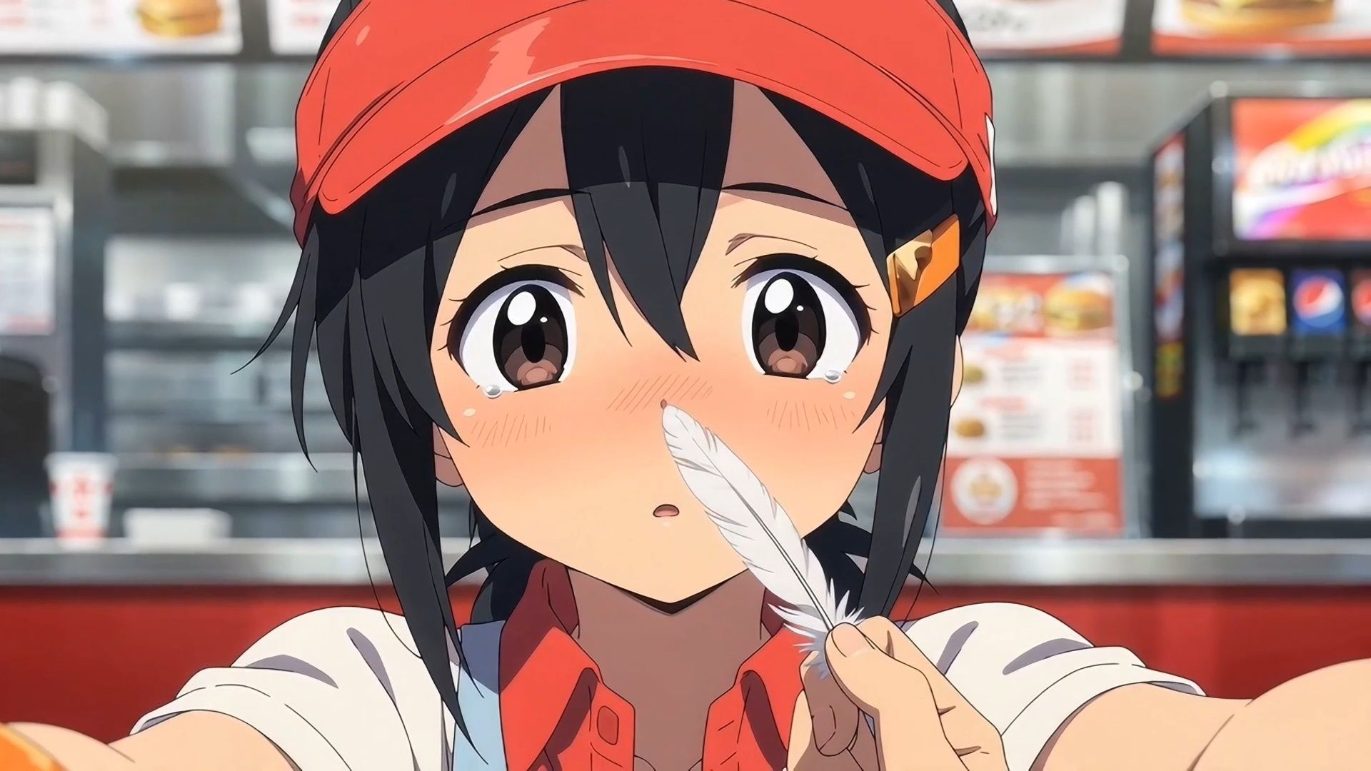 禁断の味？ 食べるくしゃみアニメーション！/ A Forbidden Taste？ An ‘Eating a Sneeze’ Animation！ サンプル2ページ目