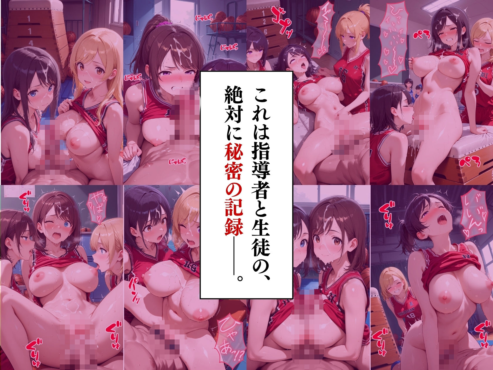 女子校生性調教 顧問に堕ちるバスケ部員 サンプル9ページ目