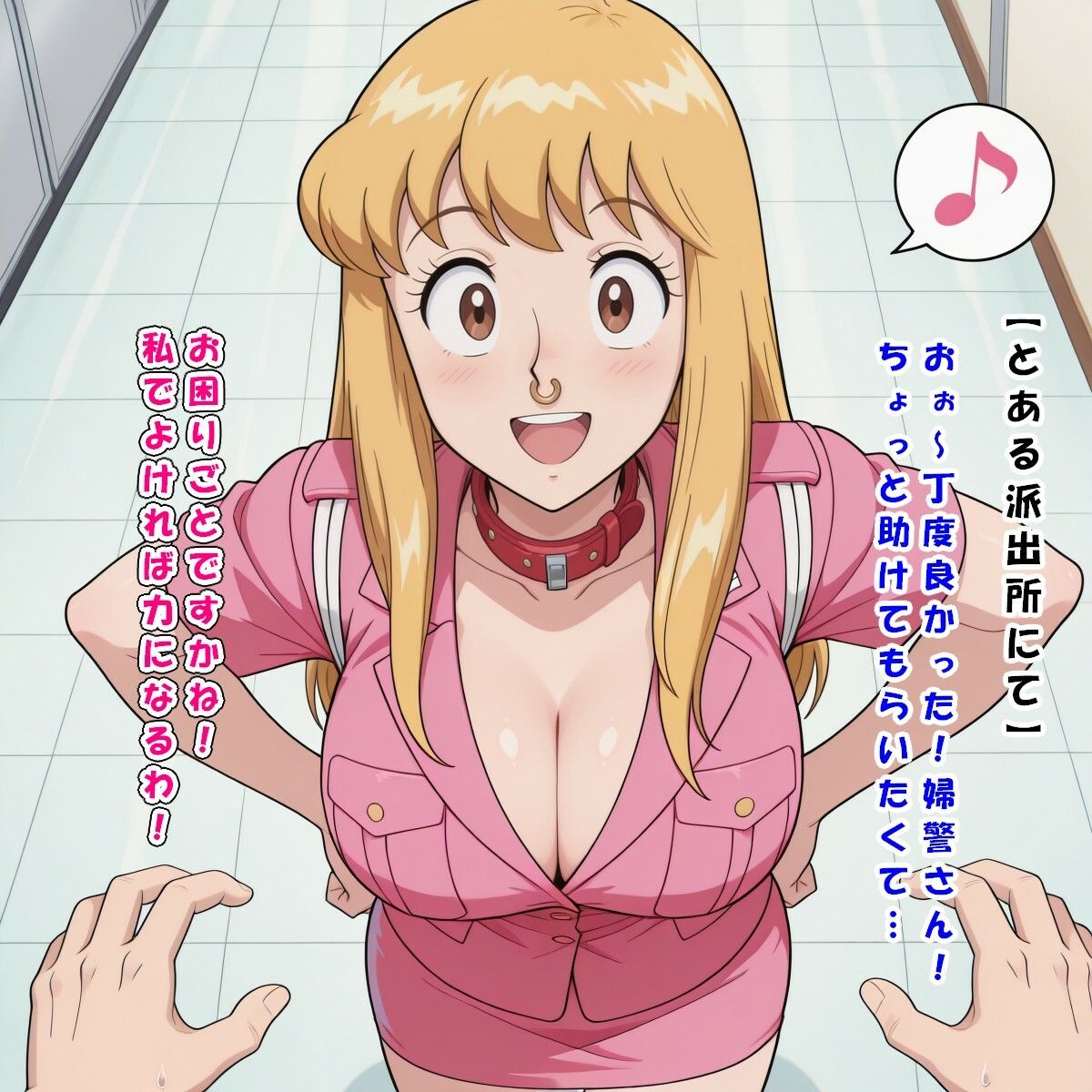 ランチぼっくす〜その2〜（秋○・カトリーヌ・麗子/こ○亀） サンプル2ページ目