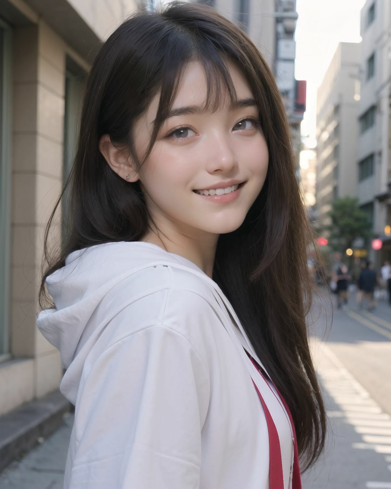 AI美少女写真集 素顔の RUNA - （2） 〜光に揺れる透明な笑顔〜 サンプル2ページ目