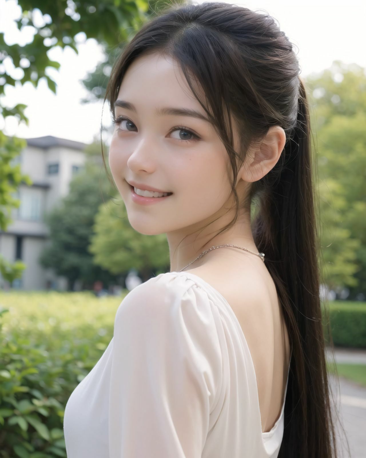 AI美少女写真集 素顔の RUNA - （2） 〜光に揺れる透明な笑顔〜 サンプル4ページ目
