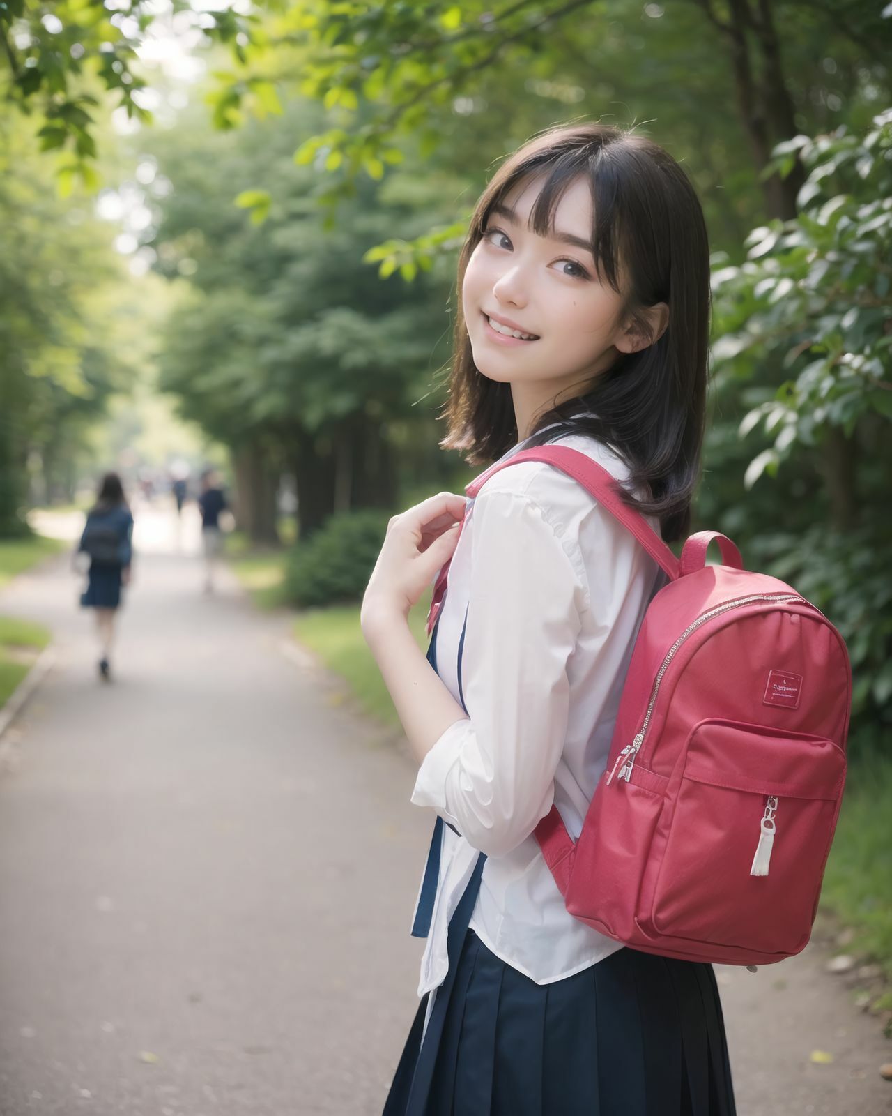 AI美少女写真集 素顔の RUNA - （2） 〜光に揺れる透明な笑顔〜 サンプル8ページ目