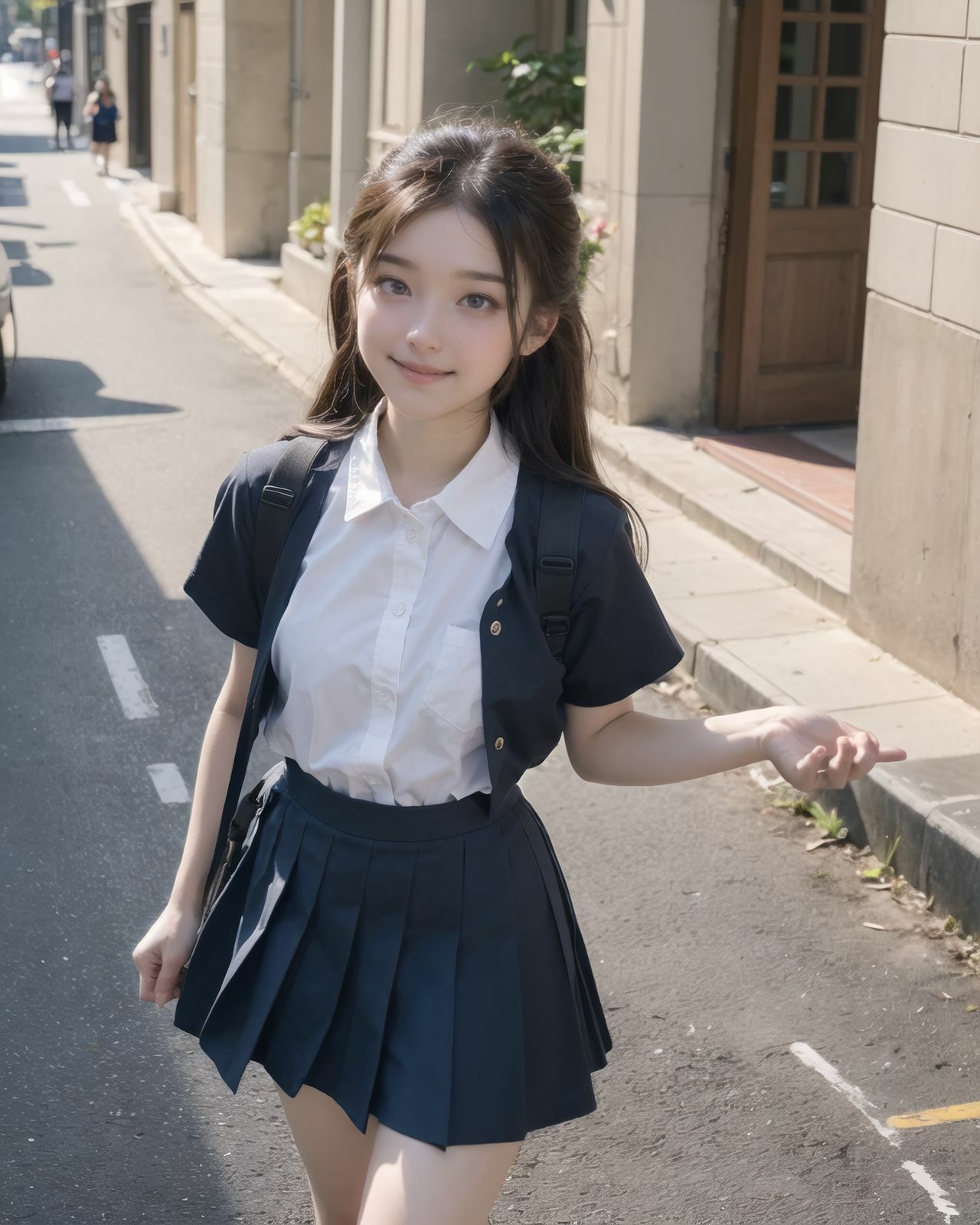 AI美少女写真集 素顔の RUNA - （2） 〜光に揺れる透明な笑顔〜 サンプル9ページ目