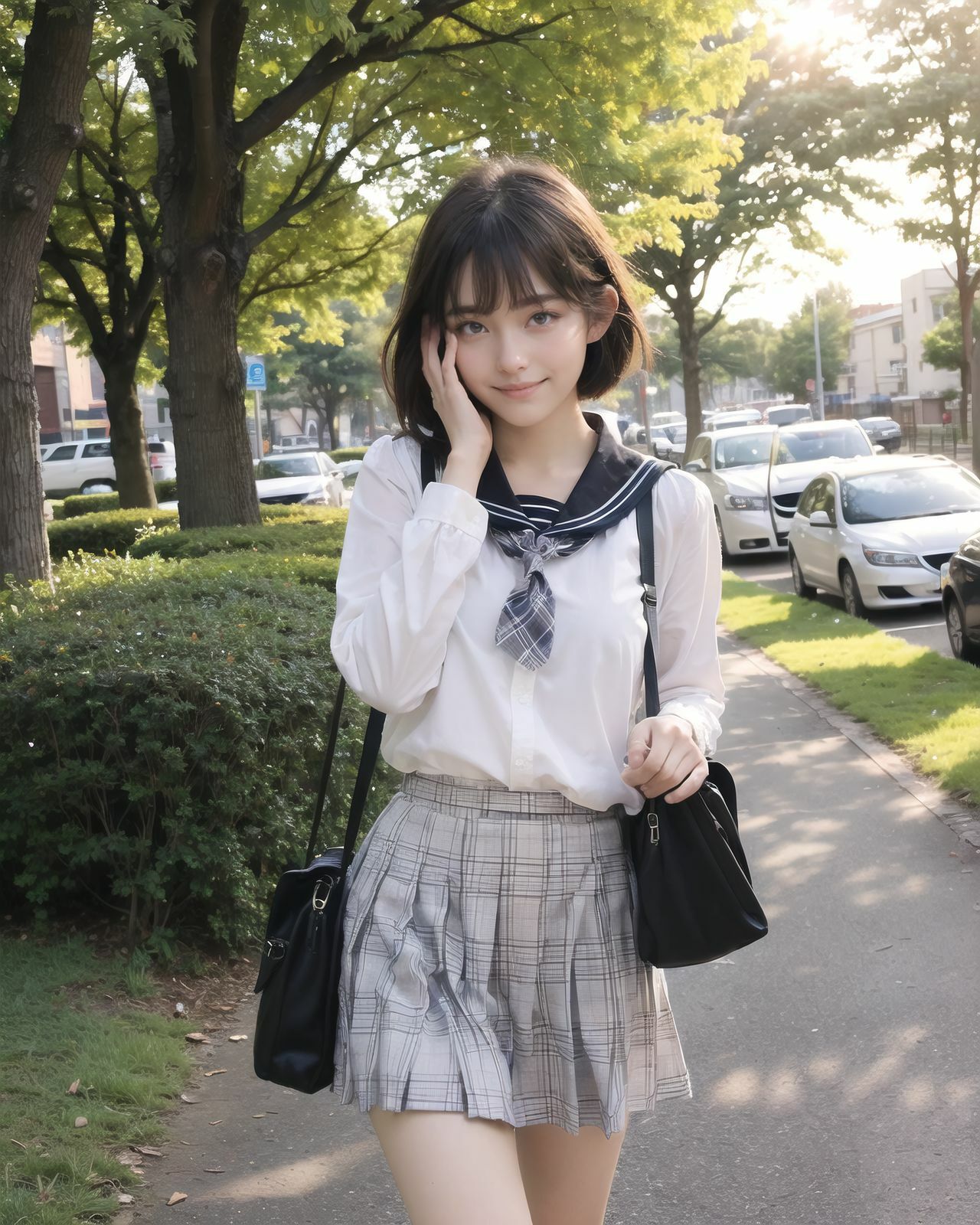 AI美少女写真集 素顔の RUNA - （2） 〜光に揺れる透明な笑顔〜 サンプル10ページ目