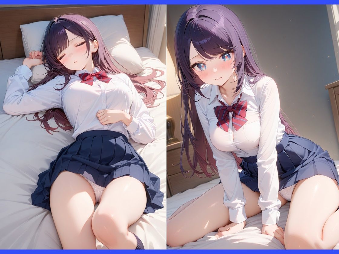 ガチパンチラ -黒髪清楚JK篇- サンプル5ページ目
