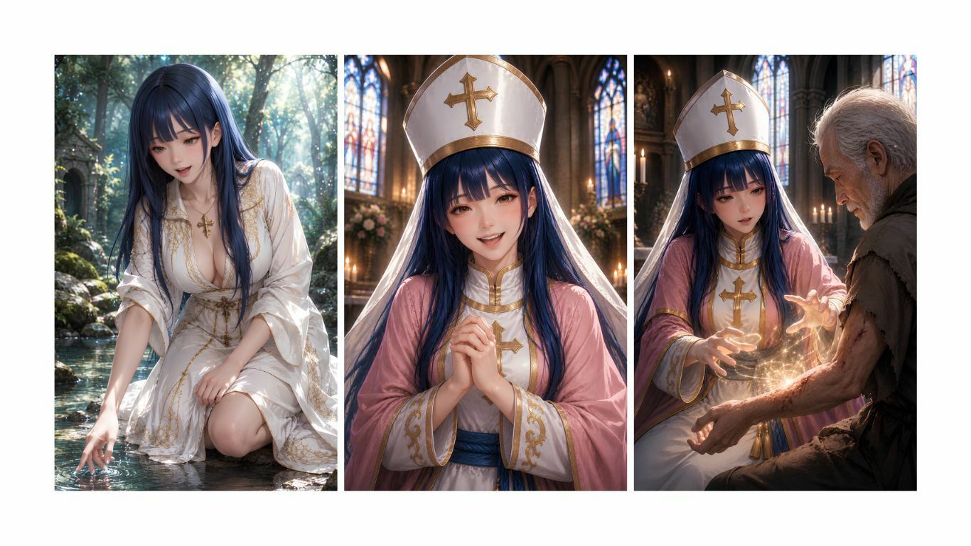 Eternal Heroines Vol.2 ―僧侶セリシア― サンプル2ページ目