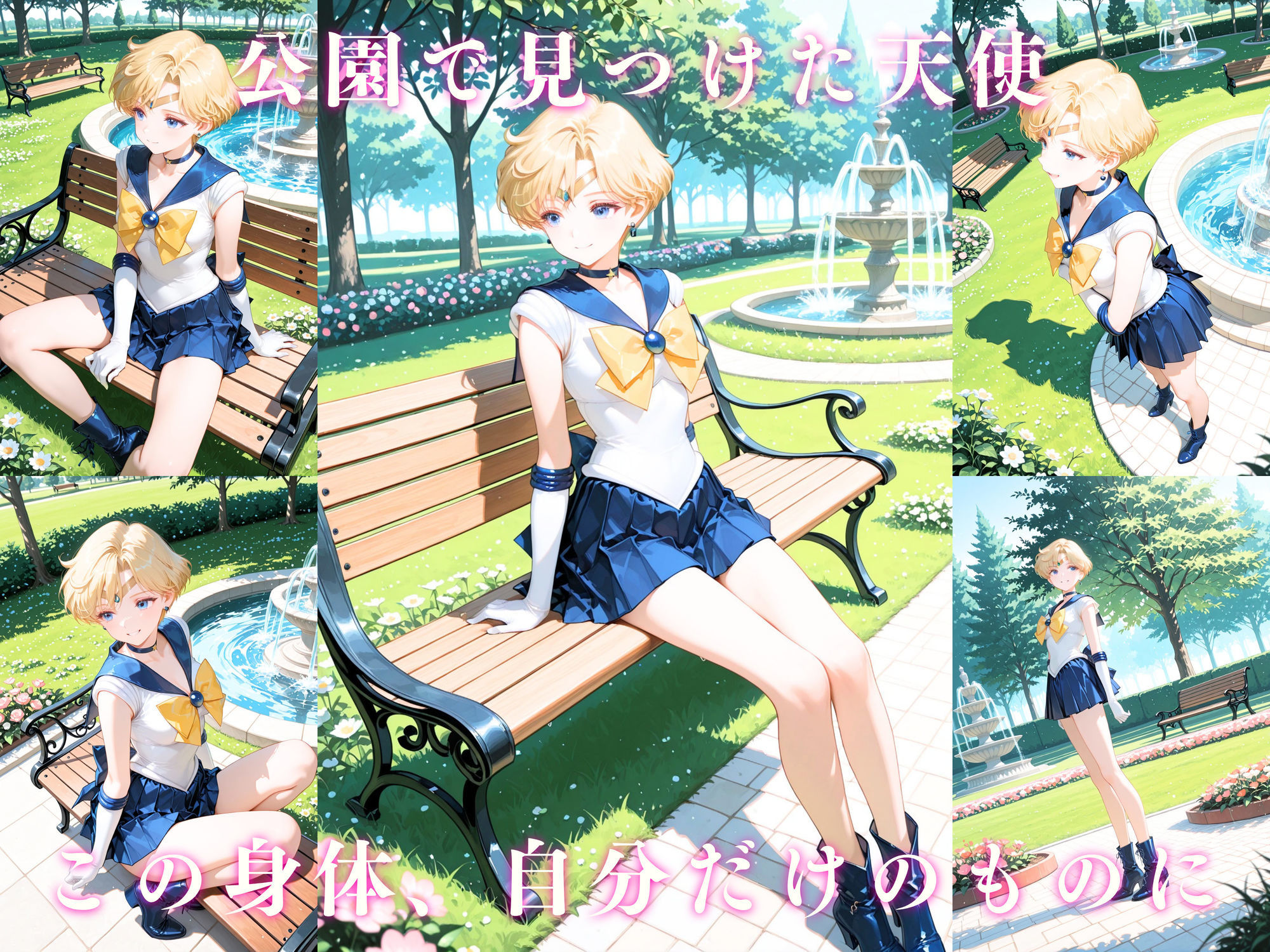 【4K動画付き】セーラ〇ウラヌス 催●支配:公園で見かけたカワイイあの子を犯したいー 4K高画質 美少女戦士セーラ〇ムーン 天〇はるか サンプル1ページ目