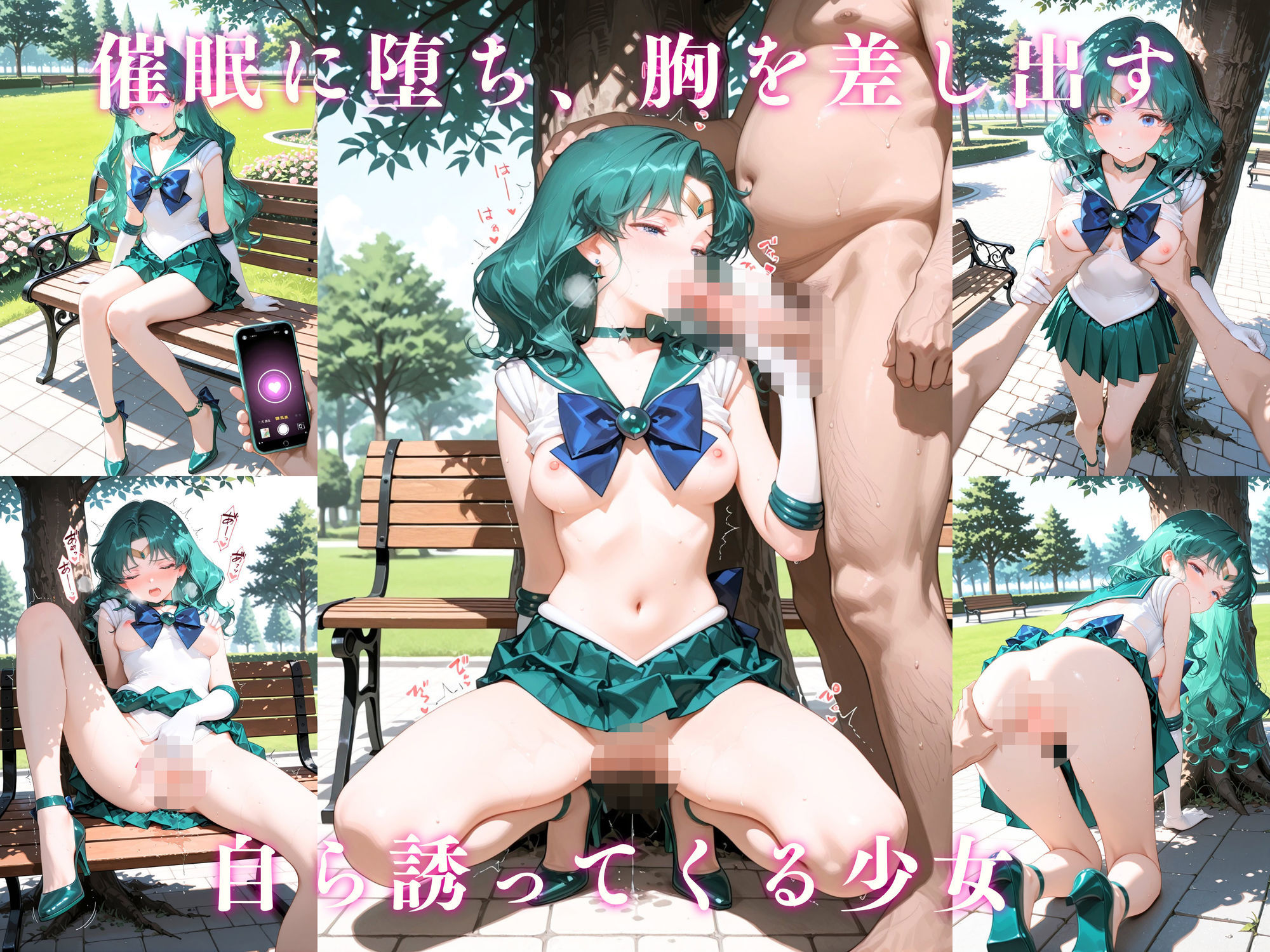 【4K動画付き】セーラ〇ネプチューン 催●支配:公園で見かけたカワイイあの子を犯したいー 4K高画質 美少女戦士セーラ〇ムーン 海〇みちる サンプル2ページ目