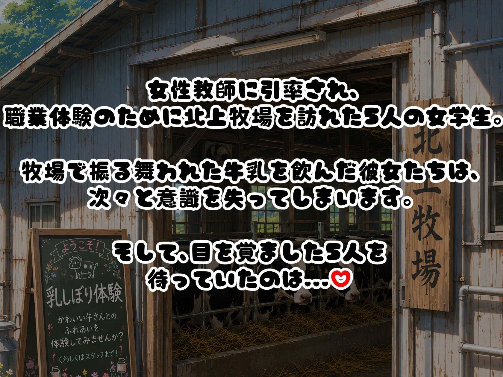 【ヒロイン視点フルボイス＋EXCG】BreedingParty 爆乳ギャルの雌乳牛化計画 〜飲んだら最後、種付けは孕むまで〜 第一話 みうとゆいな サンプル2ページ目