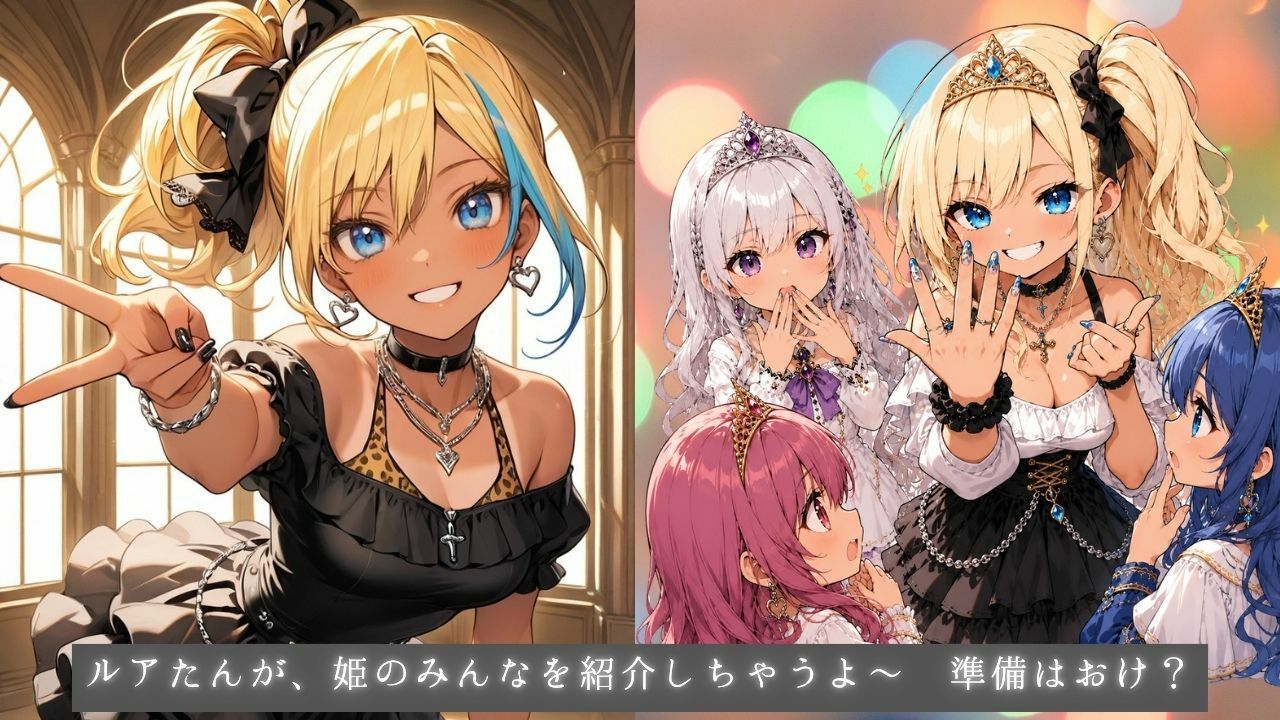 清純プリンセスの裏側シリーズ 第一回   甘くて秘密の  王国秘蜜祭  開幕です。  〜着エロプリンセスたちから精一杯の感謝をこめて   清純プリンセスの裏側へようこそ〜 サンプル2ページ目