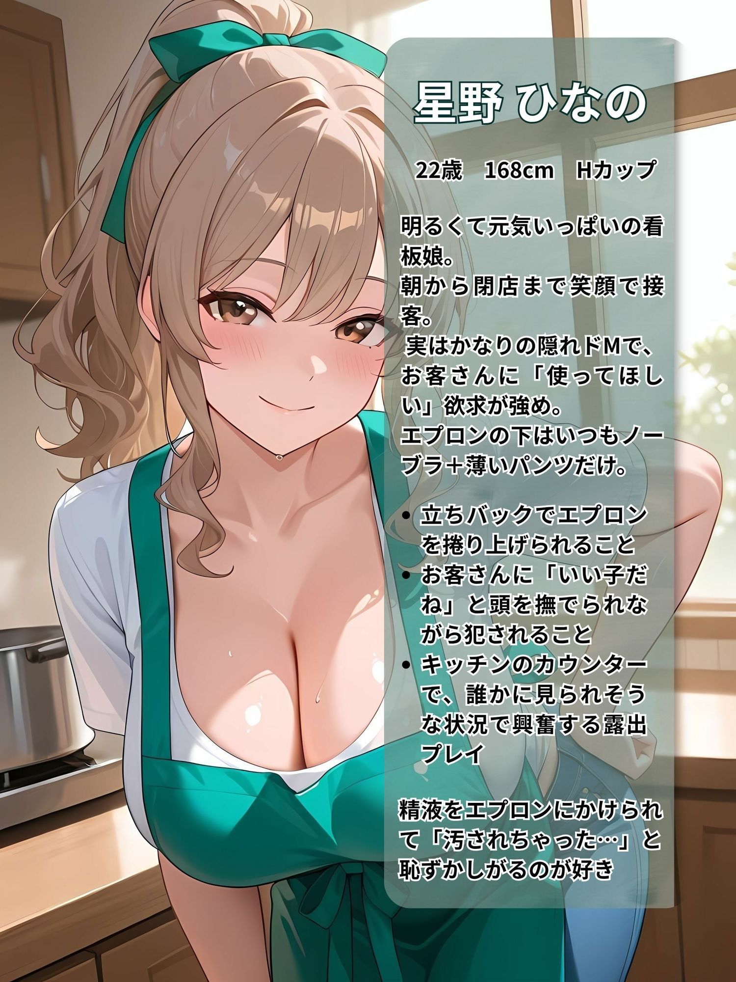【裏メニューは美女4人】閉店後の爆乳カフェで店員全員にご奉仕されました サンプル1ページ目