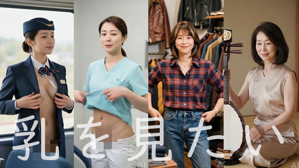 【約22分】『働く女性』美女達の服の内部を知る -AIで描く究極の美女達- サンプル5ページ目