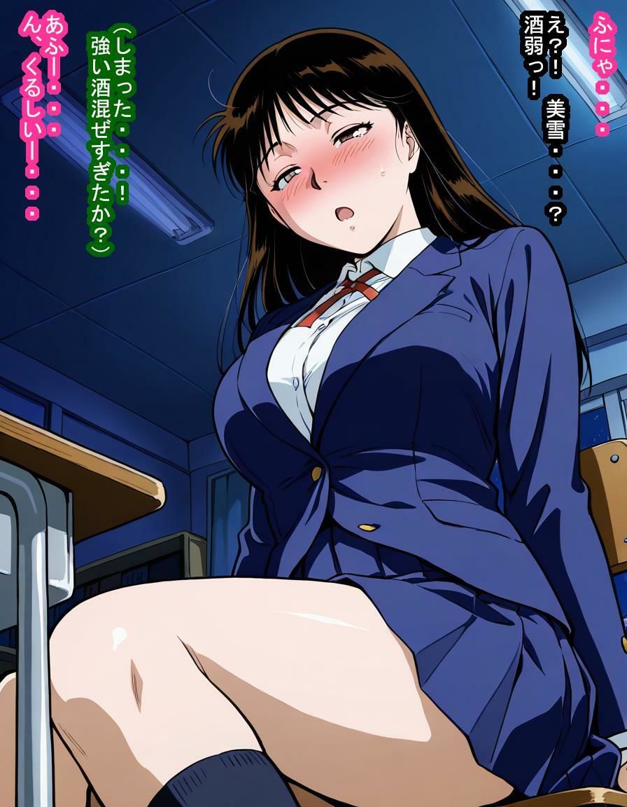 七瀬〇雪ちゃんが相思相愛の金田〇くんではなく教え子孕ませ教師のオナホになっちゃう話 サンプル8ページ目