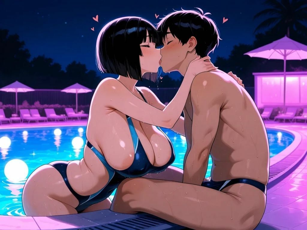 競泳水着の美女で、ひとぬきっ2 サンプル2ページ目