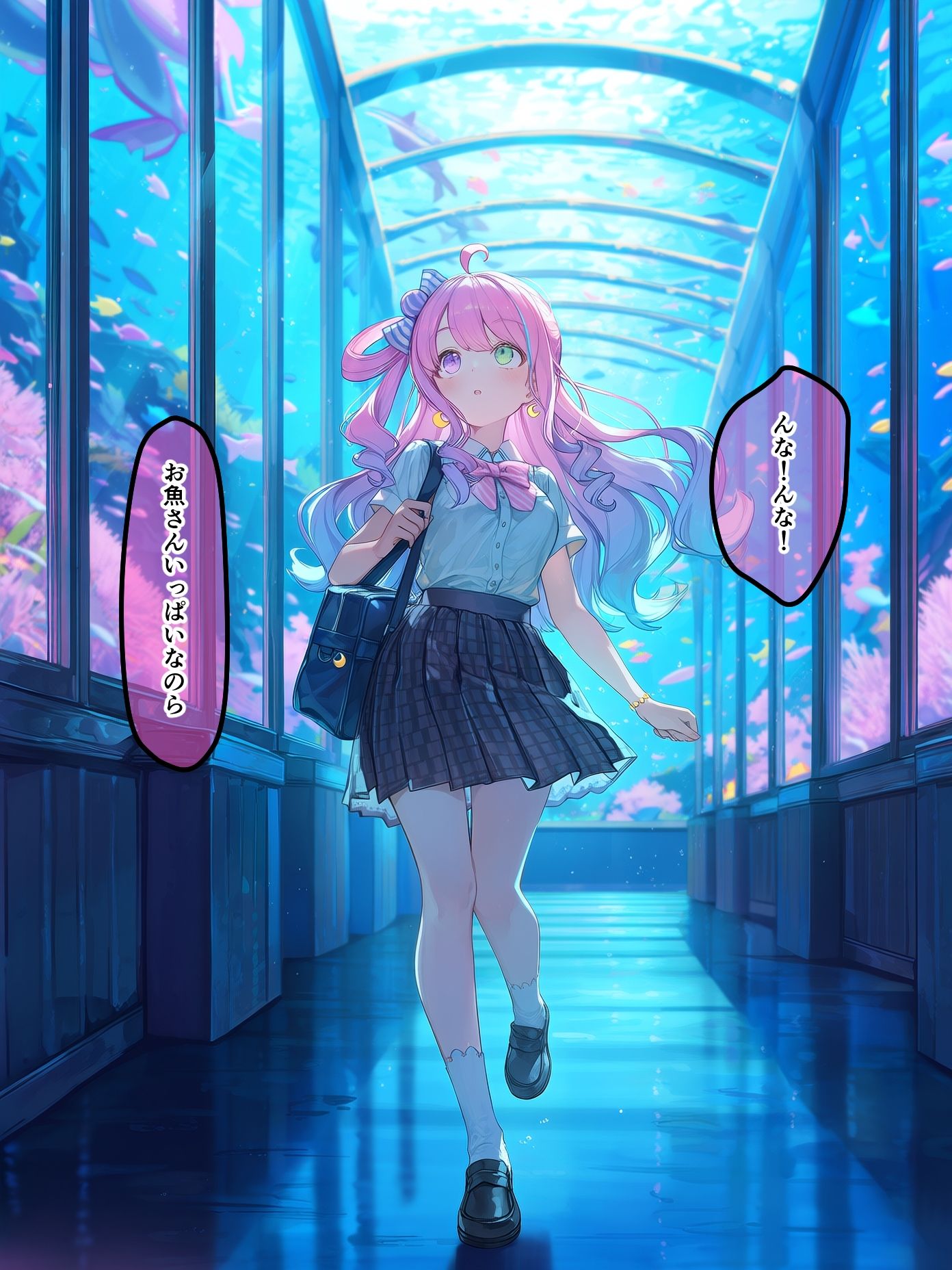 学生カップルの日常（姫●ル●ナ） サンプル7ページ目