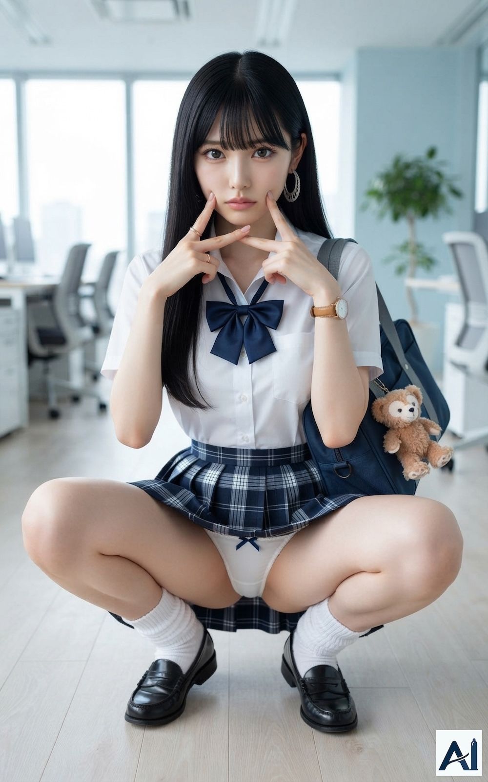 ［AI写真集］ AIC-Photo 背徳のV Premier 07:りえ（理瑛）「月曜の夜職」完全解禁版 サンプル6ページ目