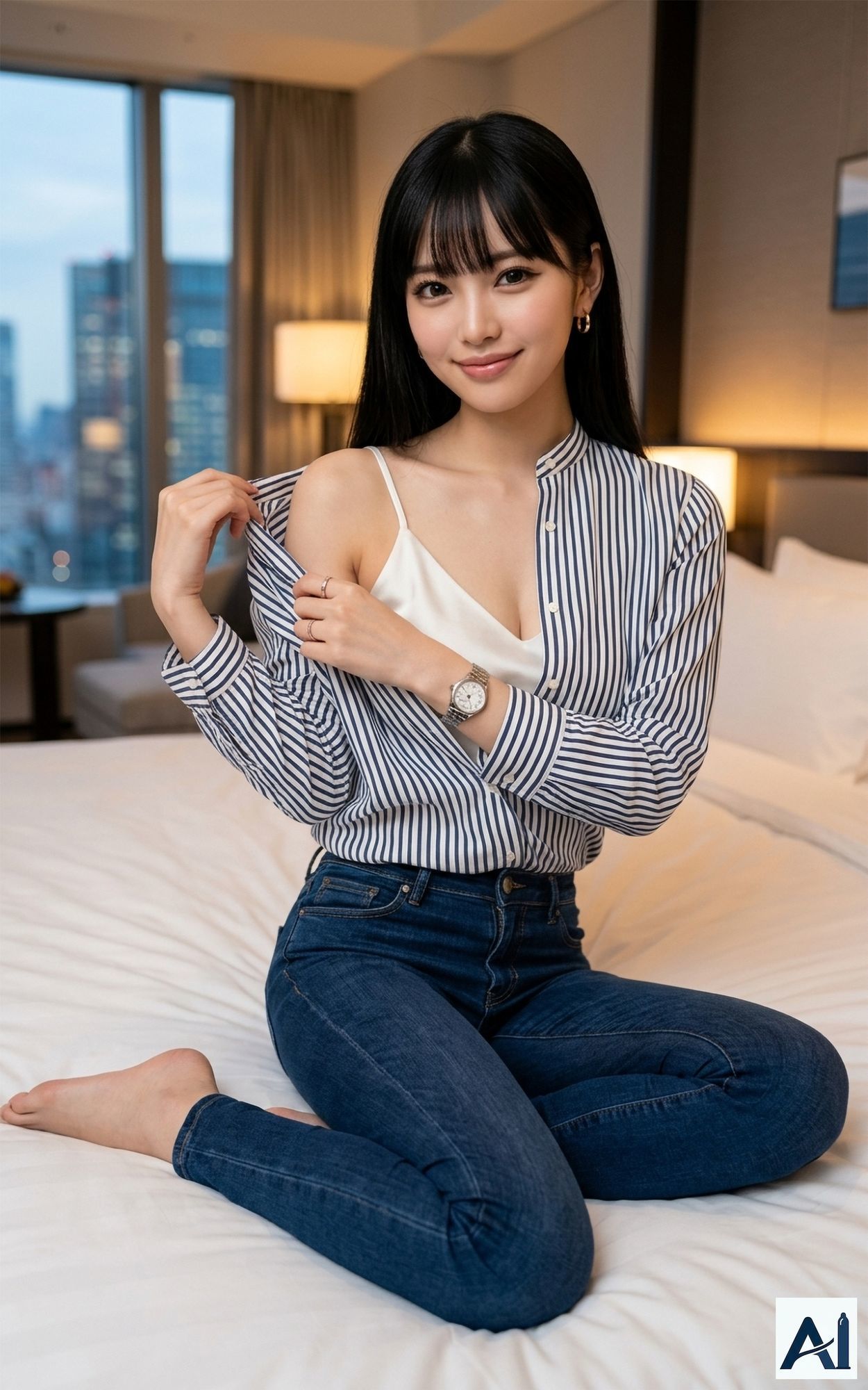 ［AI写真集］ AIC-Photo 背徳のV Premier 07:りえ（理瑛）「月曜の夜職」完全解禁版 サンプル10ページ目