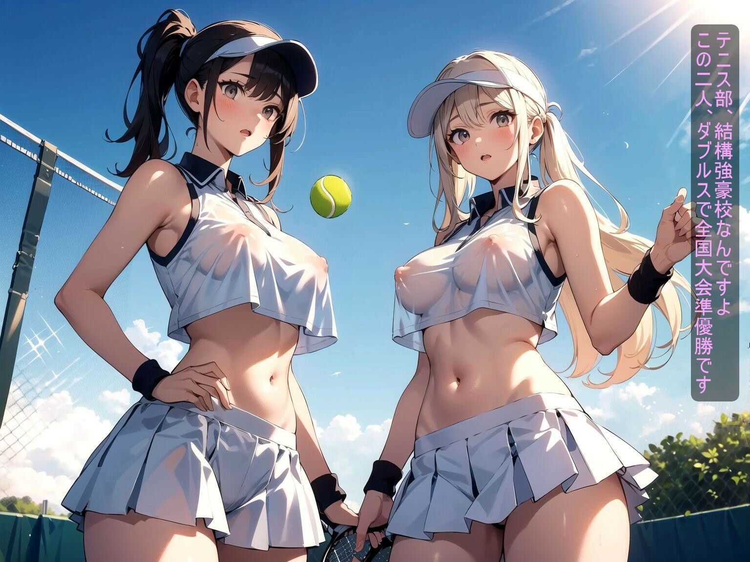 ノーパンノーブラ学園 学園案内 サンプル3ページ目
