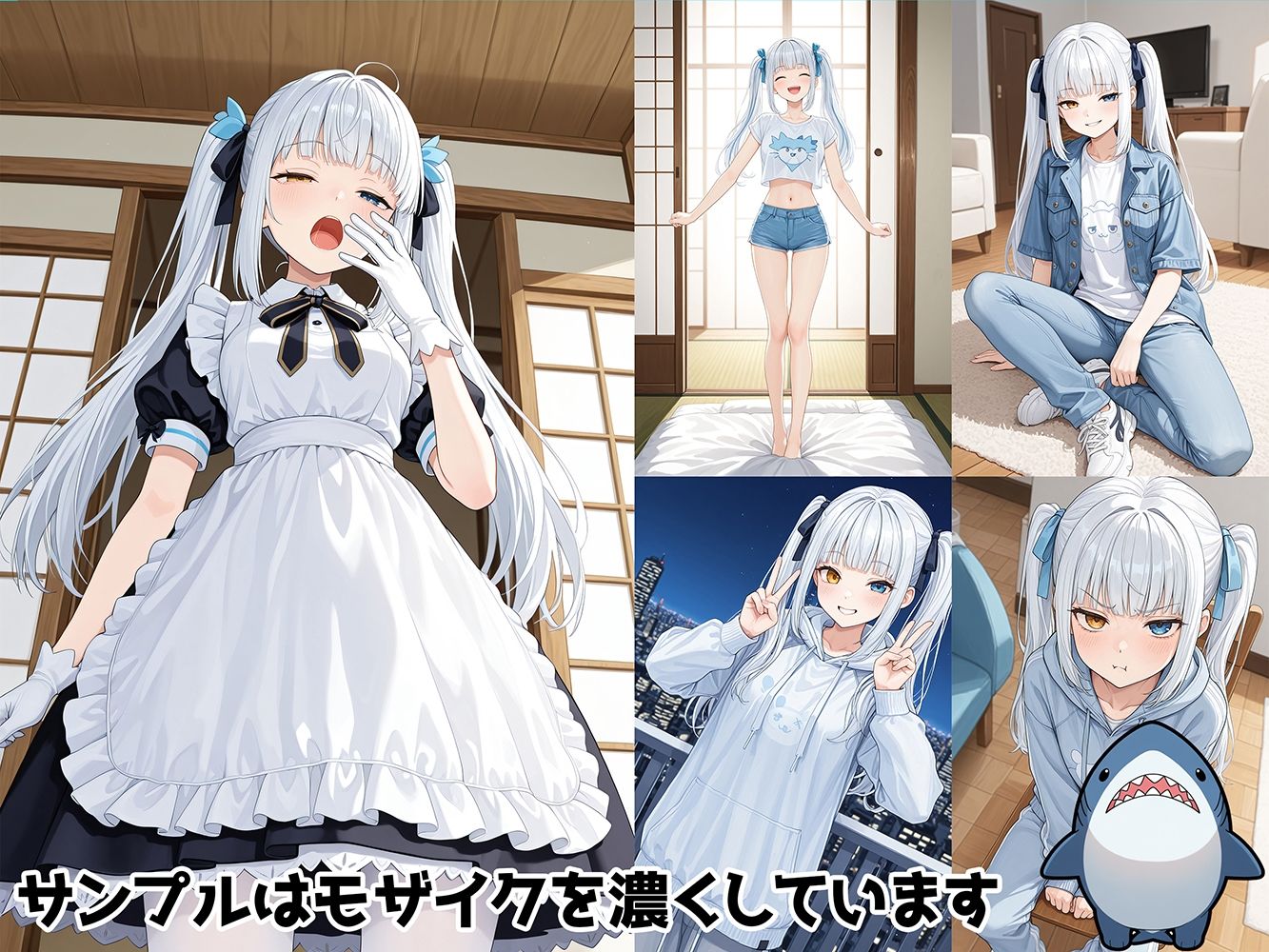 【神楽めあ】めあたむだってエッチがしたい！ サンプル1ページ目