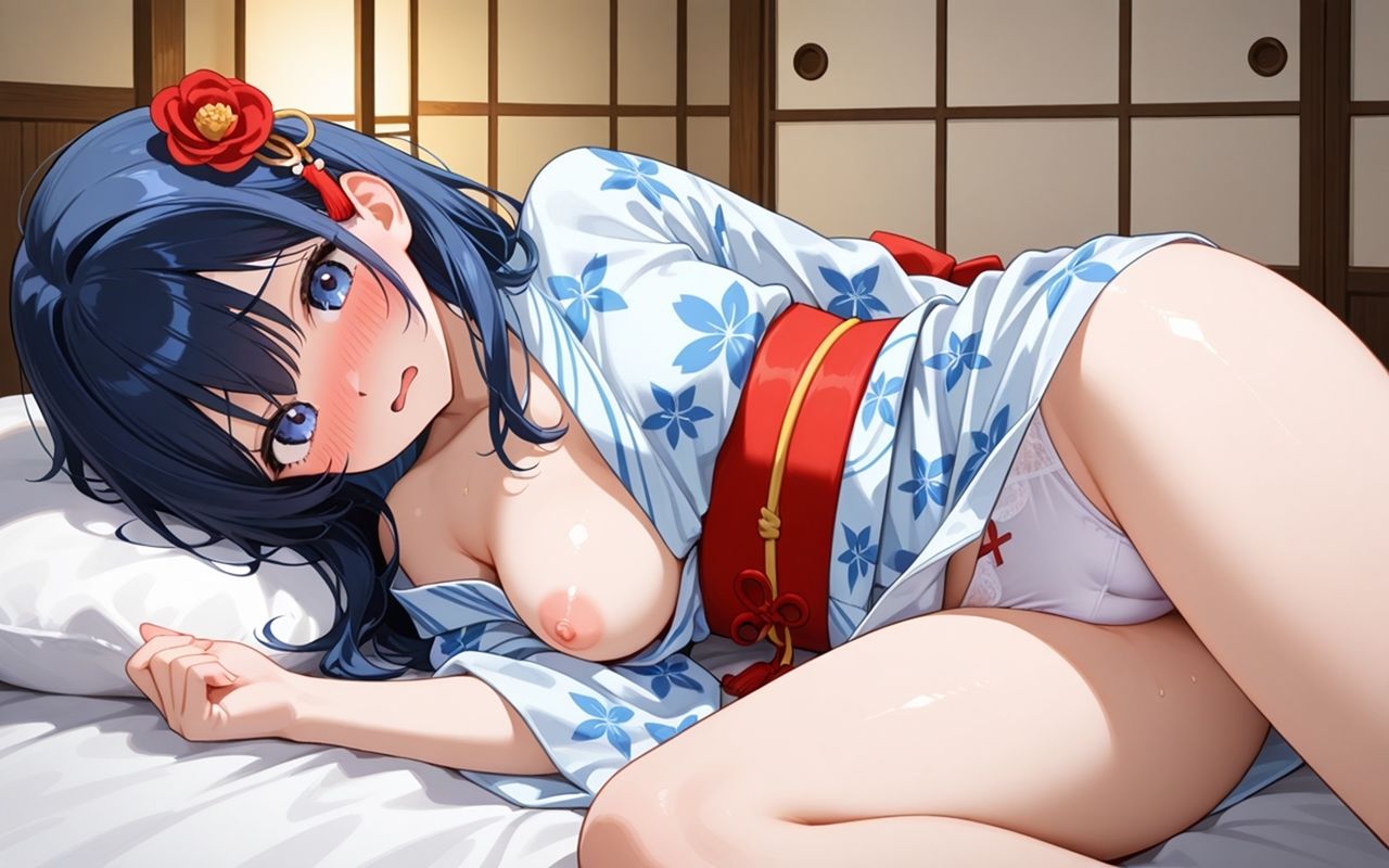 パンツこれくしょん  浴衣姿編 サンプル3ページ目