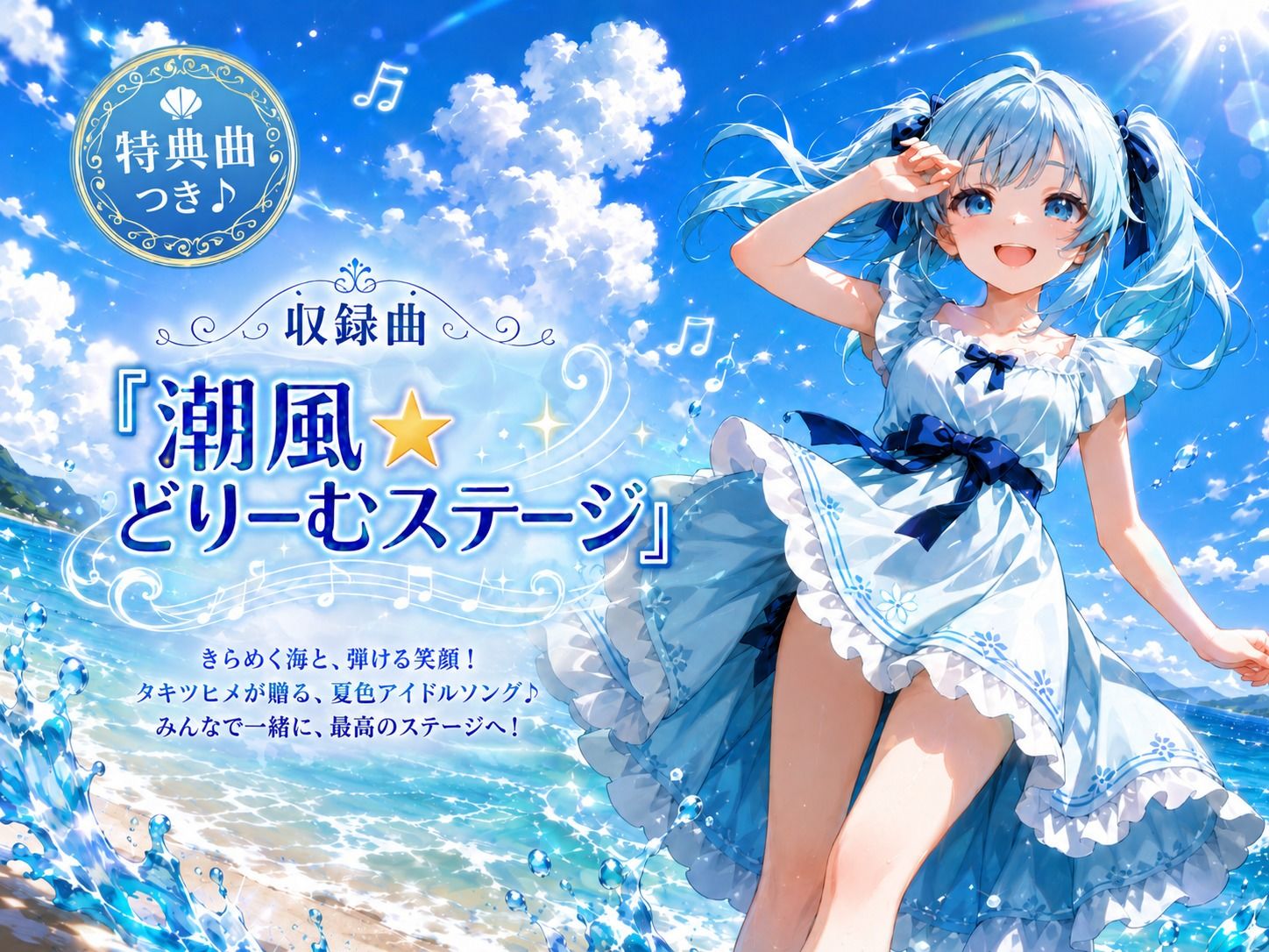 DIVA 渚の女神 タキツヒメ サンプル3ページ目